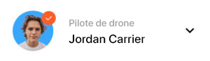 Icon pilote de drone
